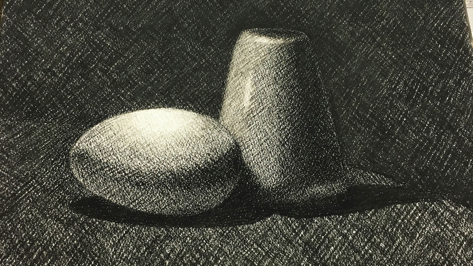 Charcoal Drawing I & II