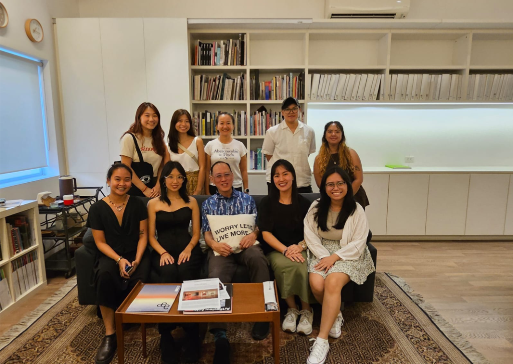 With staff at Silverlens art gallery (Photo credits: Jeffrey Say)