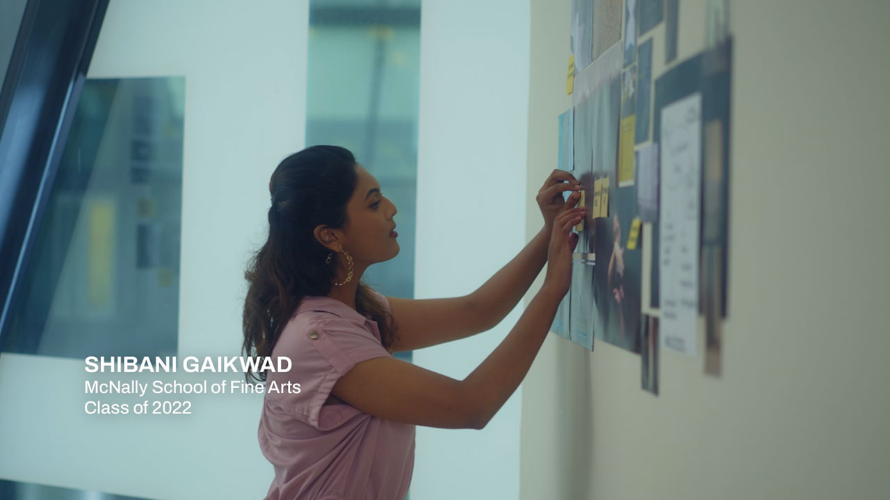 Shibani Gaikwad recounts her LASALLE journey in a video, reflecting on creative freedom, cultural exchange and community.
