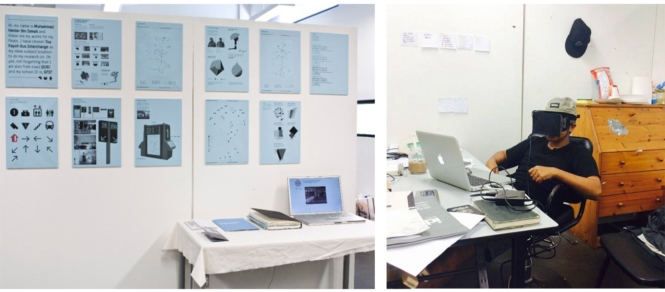 Heider as a student at LASALLE