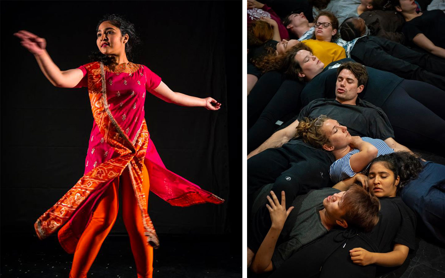 The Coffin is too Big for the Hole (left) and Matt Grey's masterclass (right)