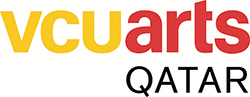 VCUarts Qatar logo